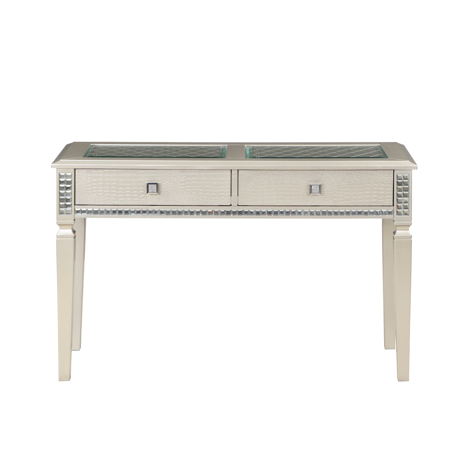 Juliette Champagne Sofa Table - 5844-05 - Bien Home Furniture &amp; Electronics