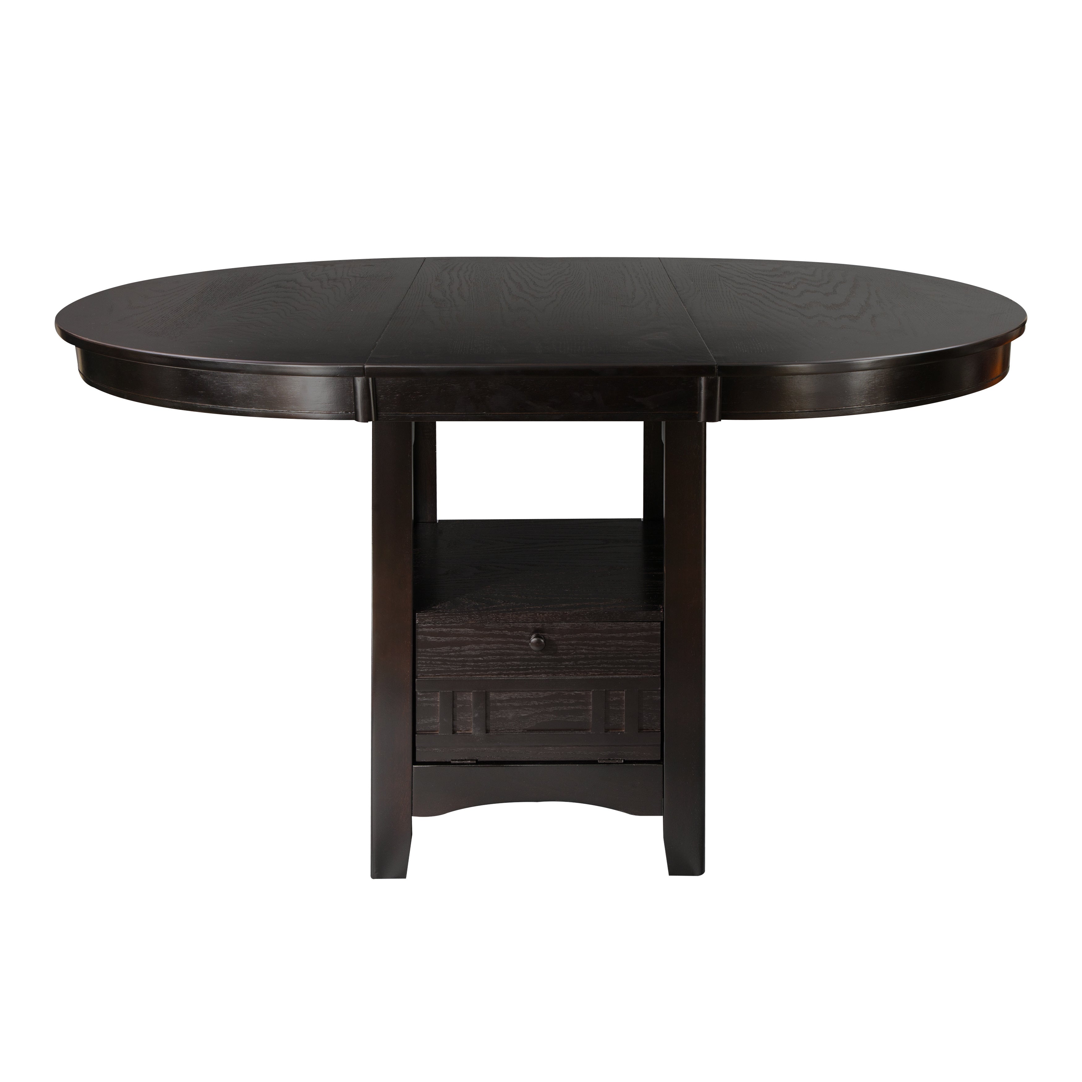 Junipero Espresso Extendable Counter Height Table - 2423-36 - Bien Home Furniture &amp; Electronics