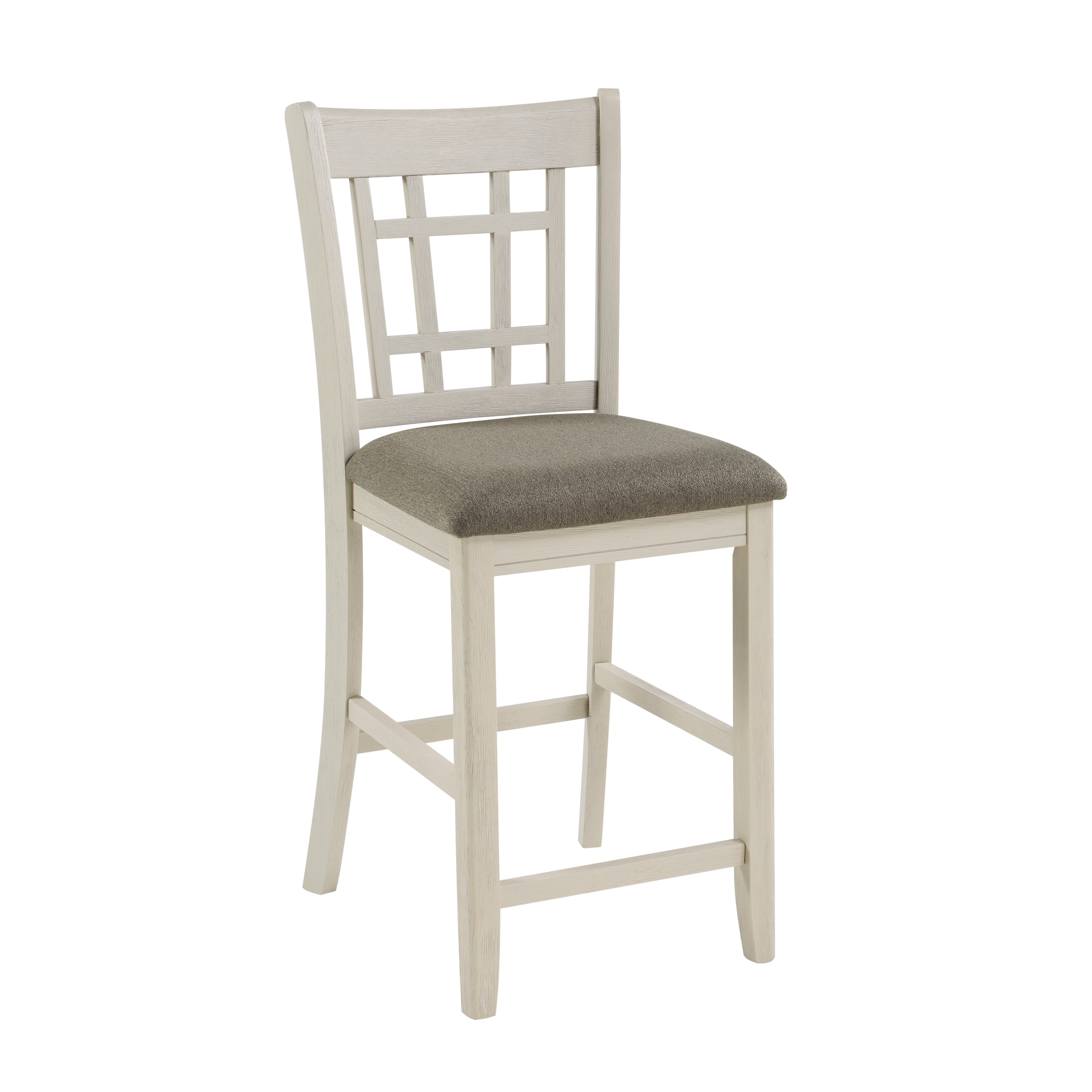 Junipero White Counter Chair, Set of 2 - 2423W-24 - Bien Home Furniture &amp; Electronics