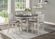 Junipero White Extendable Counter Height Set - SET | 2423W-36 | 2423W-24(2) - Bien Home Furniture & Electronics