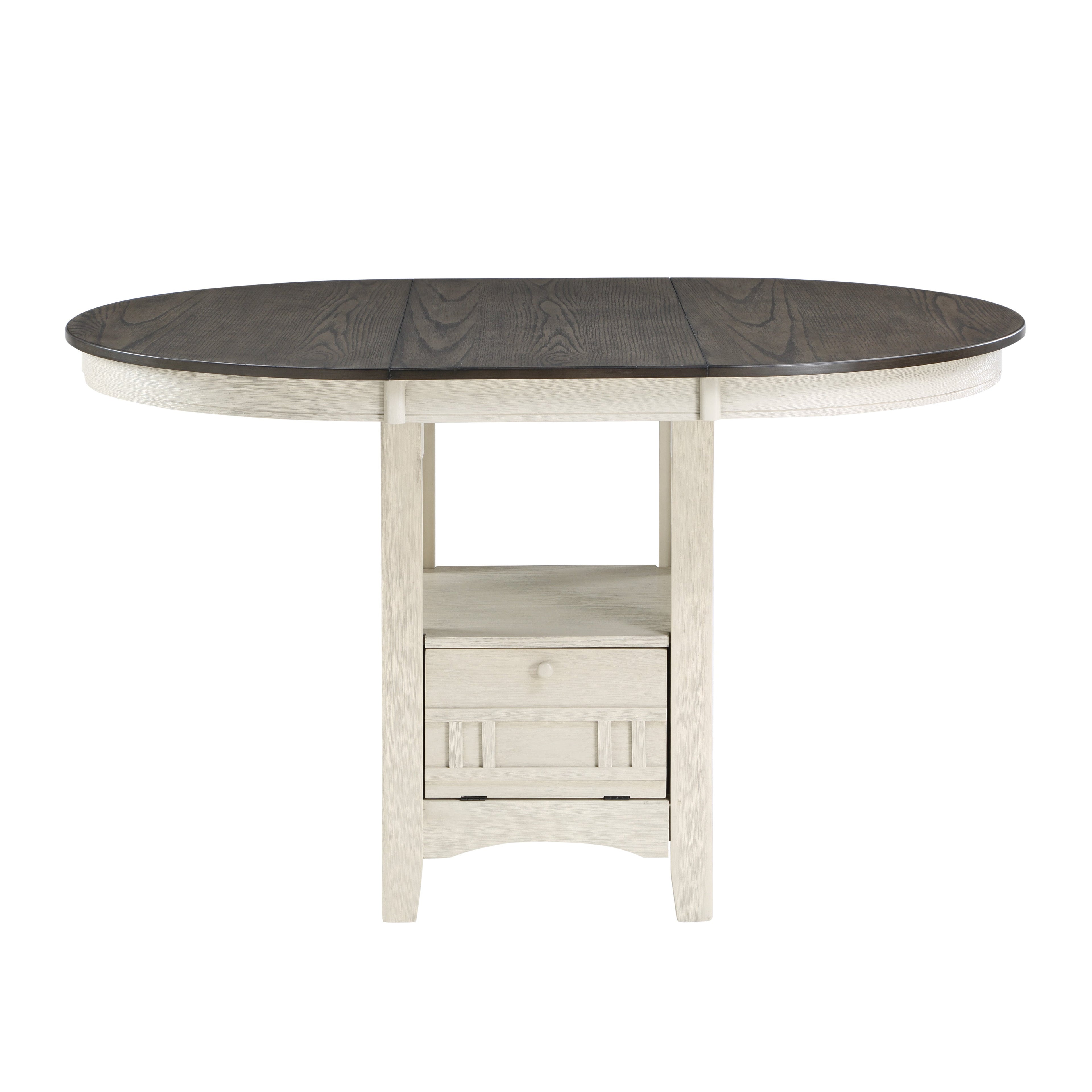 Junipero White Extendable Counter Height Table - 2423W-36 - Bien Home Furniture &amp; Electronics
