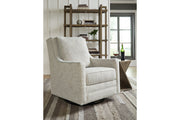 Kambria Fog Swivel Glider Accent Chair - A3000265 - Bien Home Furniture & Electronics