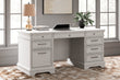 Kanwyn Whitewash Home Office Desk - SET | H777-21L | H777-21R | H777-21T - Bien Home Furniture & Electronics