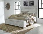 Kanwyn Whitewash Queen Storage Footboard - B777-54S - Bien Home Furniture &amp; Electronics
