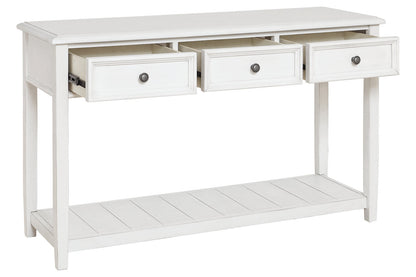 Kanwyn Whitewash Sofa Table - T937-4 - Bien Home Furniture &amp; Electronics
