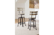 Karisslyn Whitewash/Black Counter Height Barstool, Set of 2 - D336-124 - Bien Home Furniture & Electronics