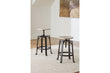 Karisslyn Whitewash/Black Counter Height Stool, Set of 2 - D336-024 - Bien Home Furniture & Electronics