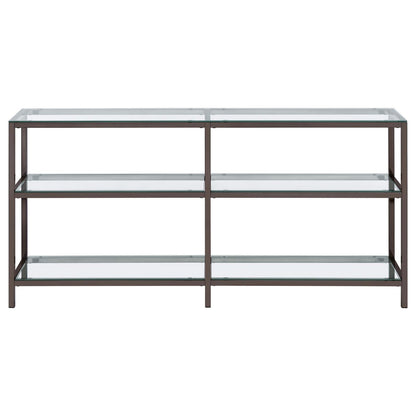 Kate Black Nickel 2-Tier Bookcase - 801018 - Bien Home Furniture &amp; Electronics