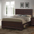 Kauffman California King Storage Bed Dark Cocoa - 204390KW - Bien Home Furniture & Electronics