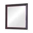 Kauffman Dark Cocoa Rectangular Mirror - 204394 - Bien Home Furniture & Electronics