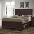 Kauffman Queen Storage Bed Dark Cocoa - 204390Q - Bien Home Furniture & Electronics