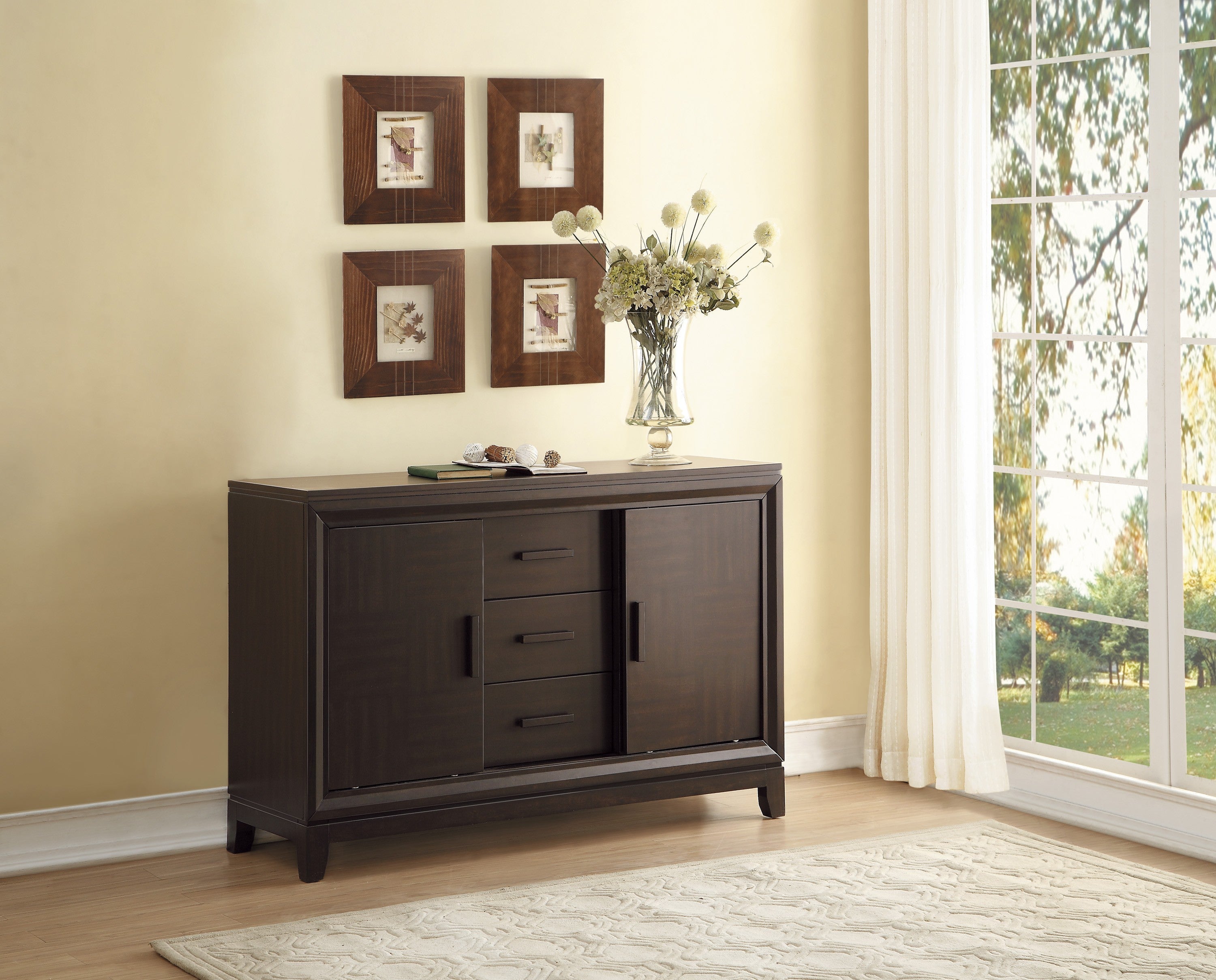 Kavanaugh Dark Brown Server - 5409RF-40 - Bien Home Furniture &amp; Electronics