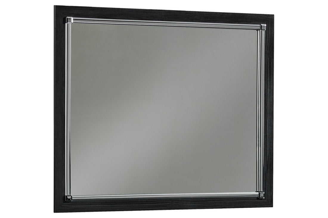 Kaydell Black Bedroom Mirror (Mirror Only) - B1420-36 - Bien Home Furniture & Electronics