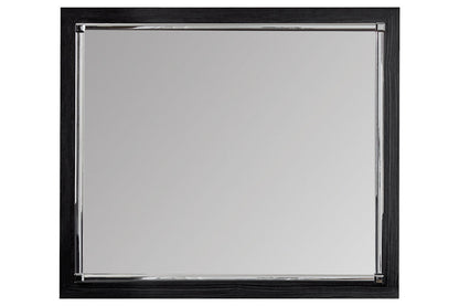 Kaydell Black Bedroom Mirror (Mirror Only) - B1420-36 - Bien Home Furniture &amp; Electronics