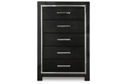 Kaydell Black Chest of Drawers - B1420-46 - Bien Home Furniture &amp; Electronics