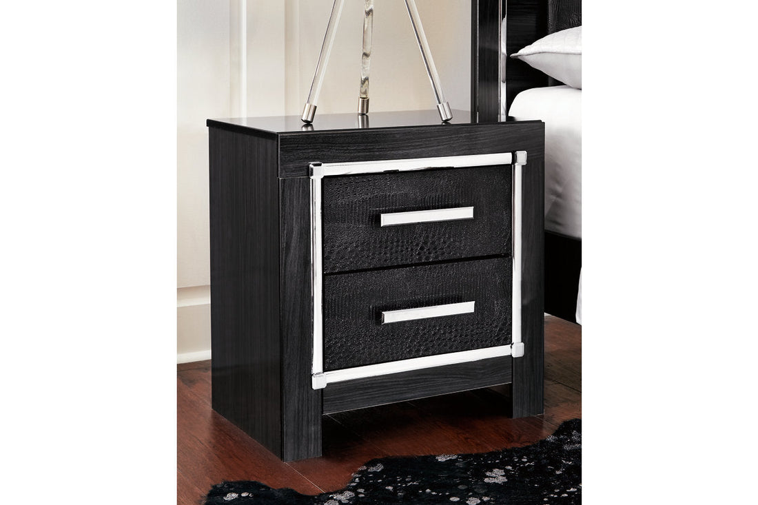 Kaydell Black Nightstand - B1420-92 - Bien Home Furniture &amp; Electronics