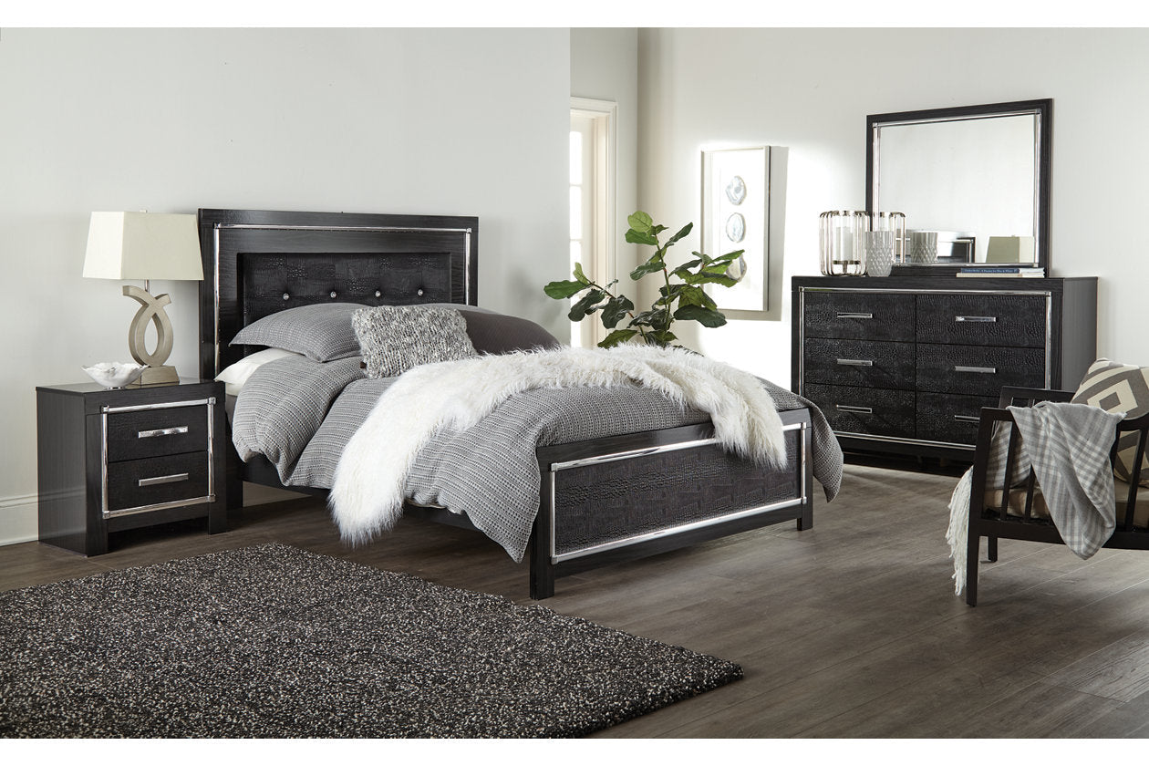 Kaydell Black Nightstand - B1420-92 - Bien Home Furniture &amp; Electronics