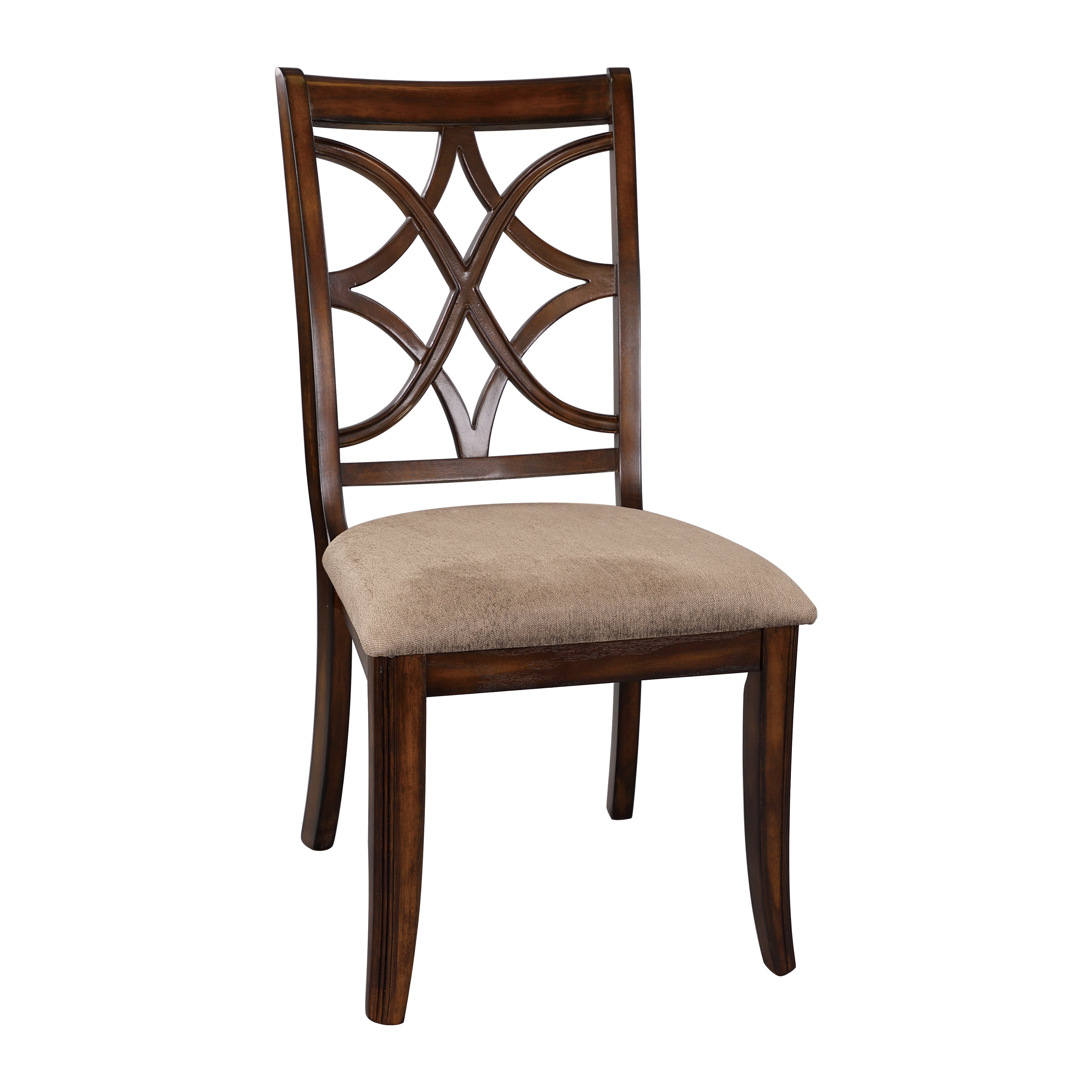 Keegan Rich Cherry Side Chair, Set of 2 - 2546S - Bien Home Furniture &amp; Electronics