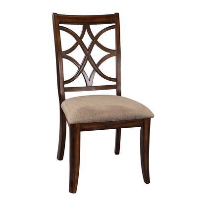 Keegan Rich Cherry Side Chair, Set of 2 - 2546S - Bien Home Furniture &amp; Electronics