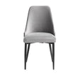 Keene Gray Velvet Side Chair, Set of 2 - 5817GYS - Bien Home Furniture & Electronics