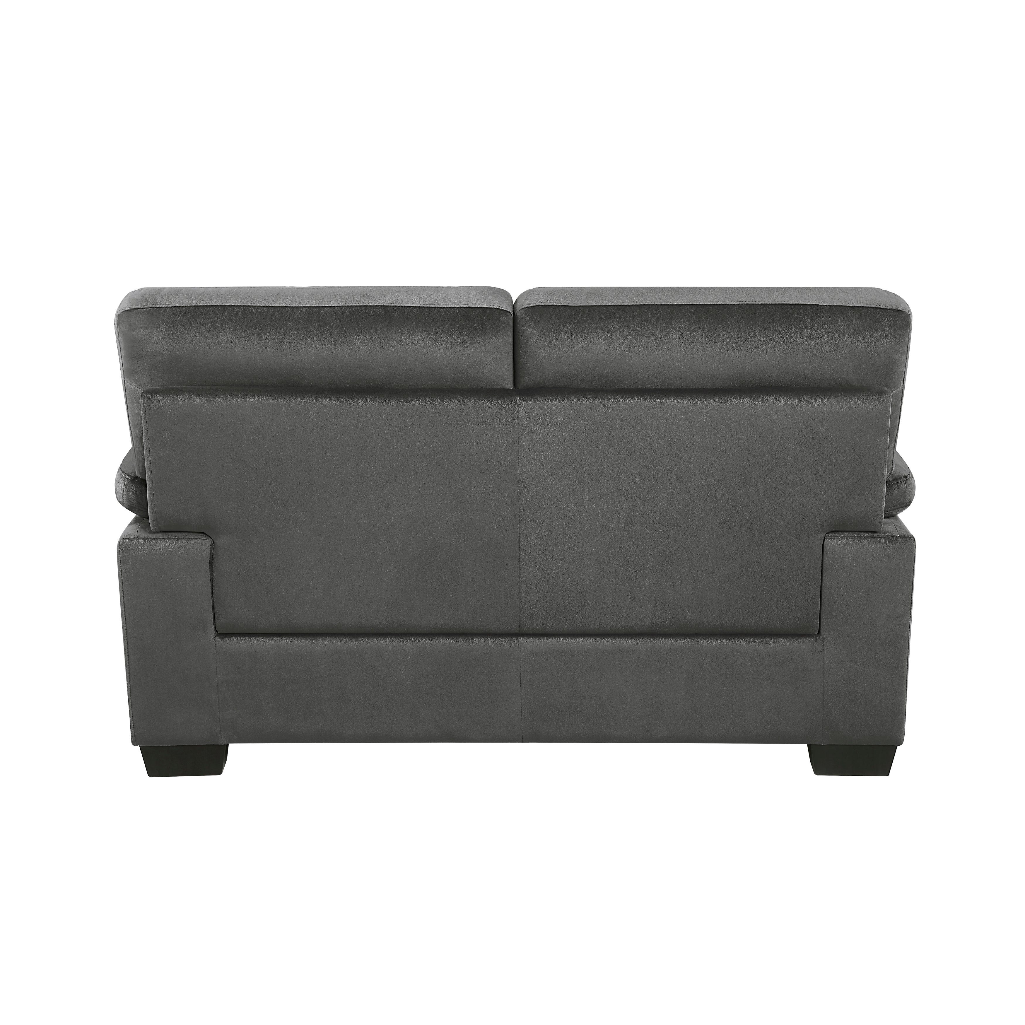 Keighly Dark Gray Loveseat - 9328DG-2 - Bien Home Furniture &amp; Electronics