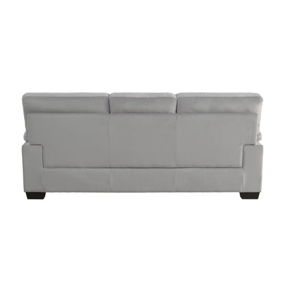 Keighly Gray Sofa - 9328GY-3 - Bien Home Furniture &amp; Electronics