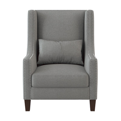 Keller Gray Accent Chair - 1114GY-1 - Bien Home Furniture &amp; Electronics