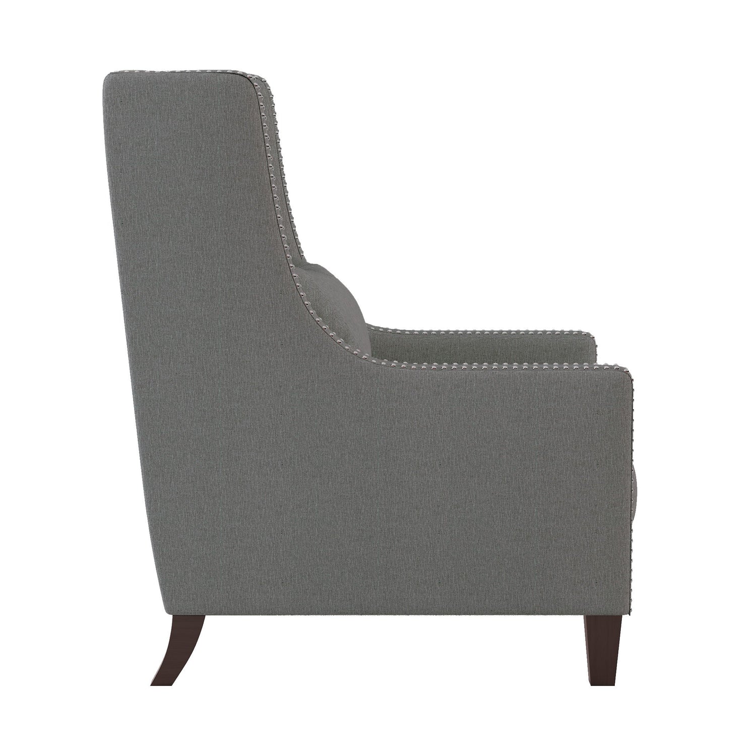 Keller Gray Accent Chair - 1114GY-1 - Bien Home Furniture &amp; Electronics