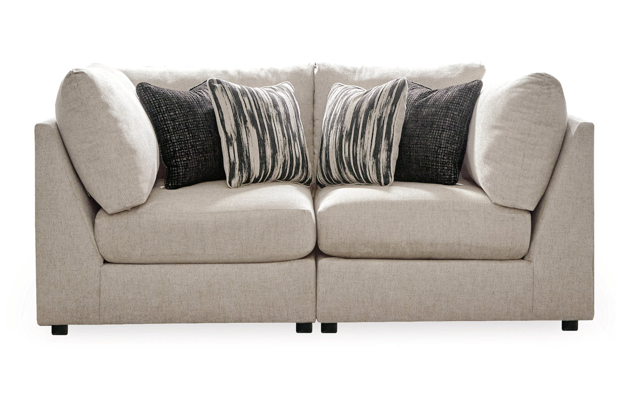 Kellway Bisque 2-Piece Sectional - 98707S2 - Bien Home Furniture &amp; Electronics