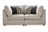 Kellway Bisque 2-Piece Sectional - 98707S2 - Bien Home Furniture & Electronics