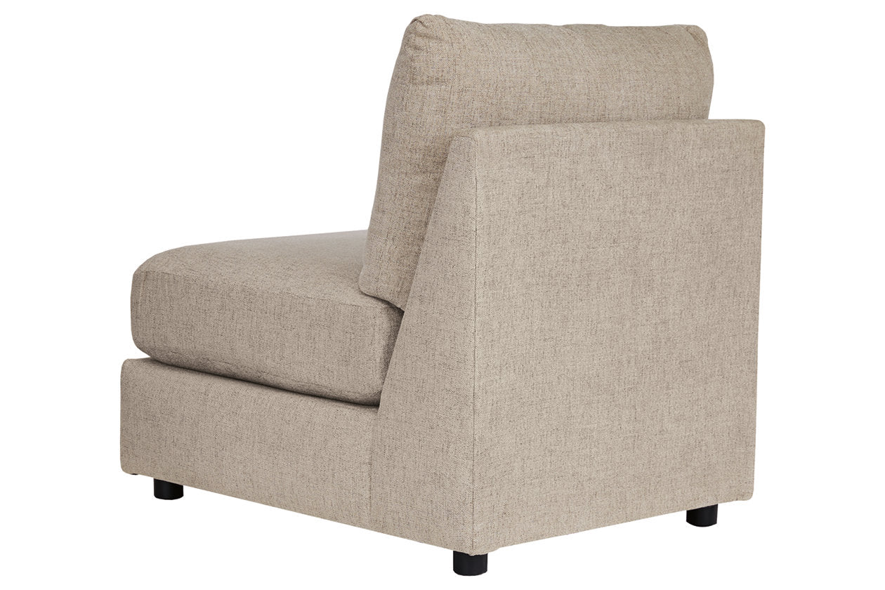 Kellway Bisque Armless Chair - 9870746 - Bien Home Furniture &amp; Electronics