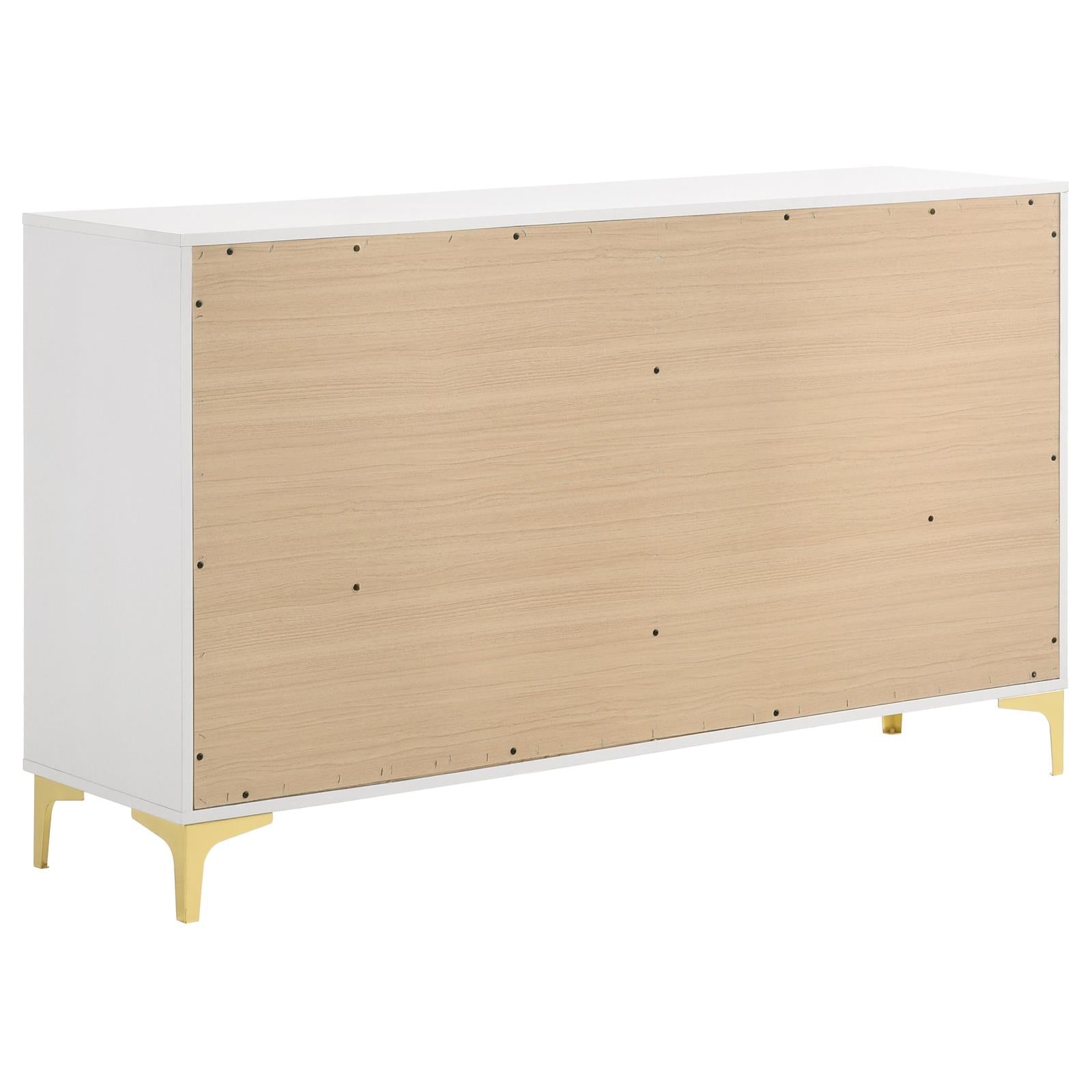 Kendall 4-Piece California King Bedroom Set White - 224401KW-S4 - Bien Home Furniture &amp; Electronics