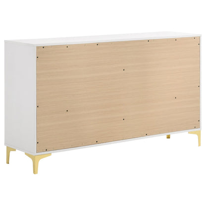 Kendall 4-Piece California King Bedroom Set White - 224401KW-S4 - Bien Home Furniture &amp; Electronics