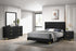 Kendall 4-Piece Tufted Panel Queen Bedroom Set Black/Gold - 224451Q-S4 - Bien Home Furniture & Electronics