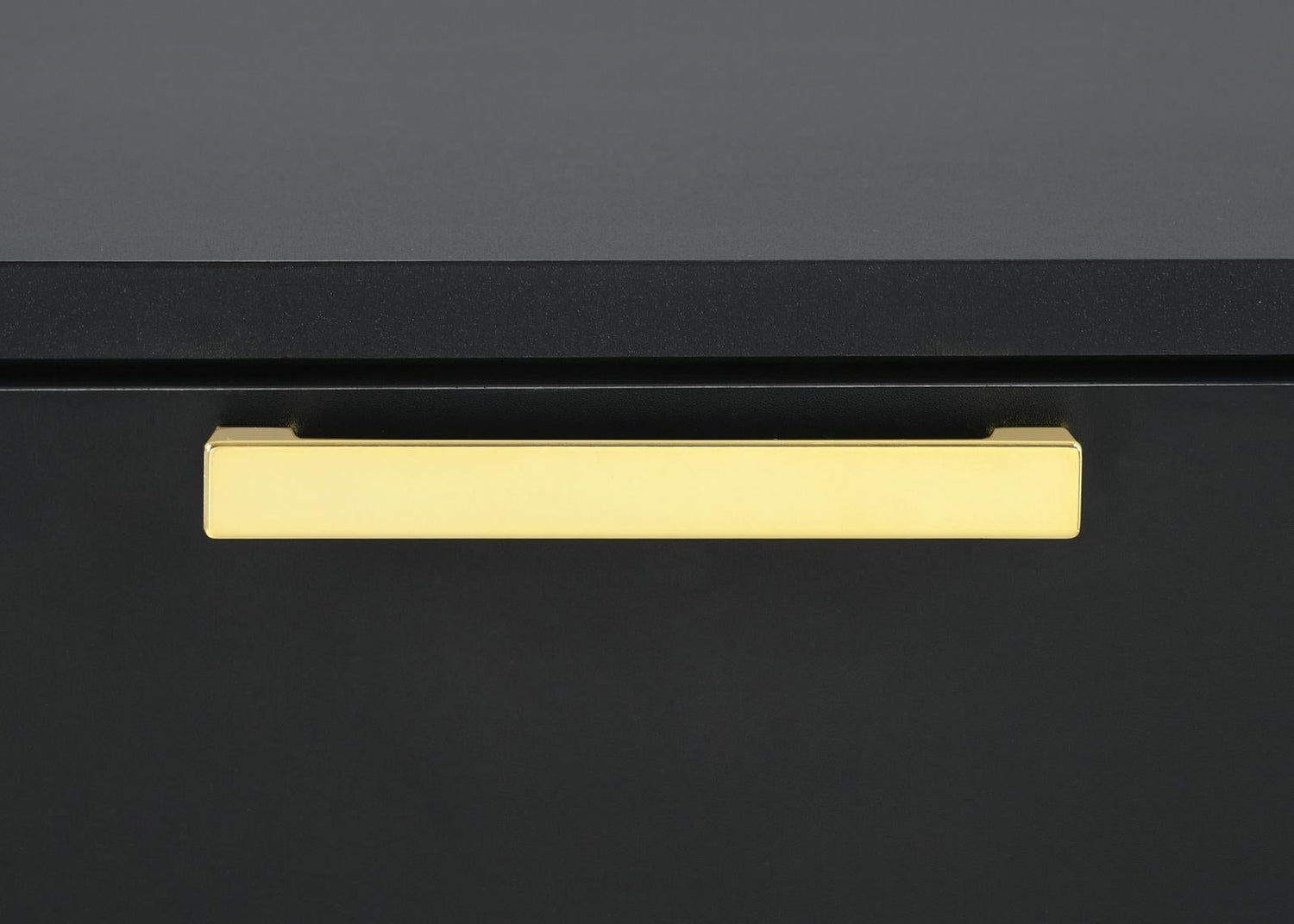 Kendall 6-drawer Dresser with Mirror Black and Gold - 224453M - Bien Home Furniture &amp; Electronics