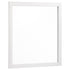 Kendall White Square Dresser Mirror - 224404 - Bien Home Furniture & Electronics