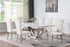 Kerwin 7-Piece Dining Room Set White/Chrome - 111101-S7W - Bien Home Furniture & Electronics