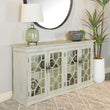 Kiara White 4-Door Accent Cabinet with Adjustable Shelves - 950859 - Bien Home Furniture & Electronics