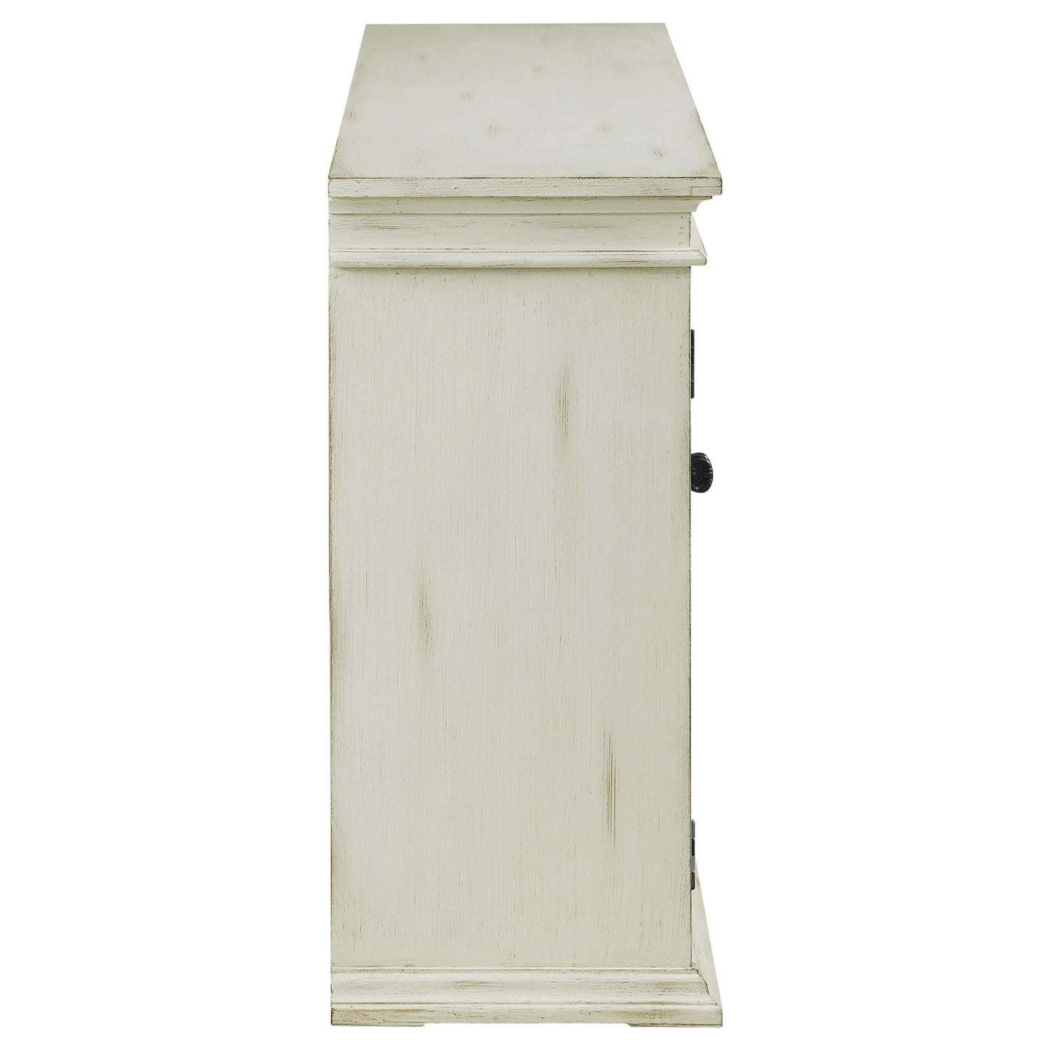 Kiara White 4-Door Accent Cabinet with Adjustable Shelves - 950859 - Bien Home Furniture &amp; Electronics