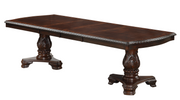 Kiera Brown Formal Extendable Dining Table - SET | 2150T-44108-LEG | 2150T-44108-TOP - Bien Home Furniture & Electronics