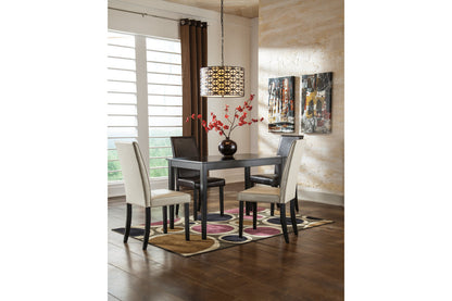 Kimonte Dark Brown Dining Table - D250-25 - Bien Home Furniture &amp; Electronics