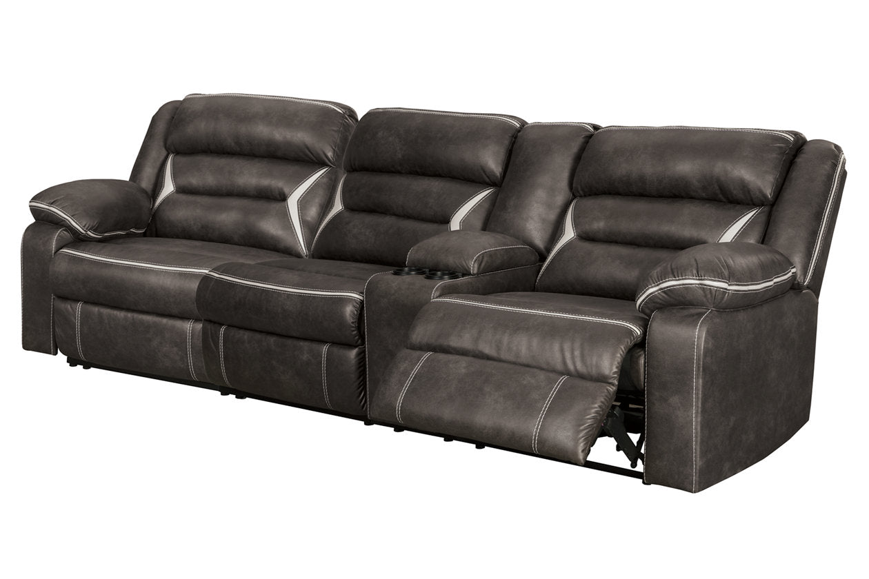 Kincord Midnight 2-Piece Power Reclining Sectional - SET | 1310458 | 1310473 - Bien Home Furniture &amp; Electronics