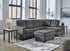 Kitler Smoke RAF Sectional - SET | 6170117 | 6170166 - Bien Home Furniture & Electronics