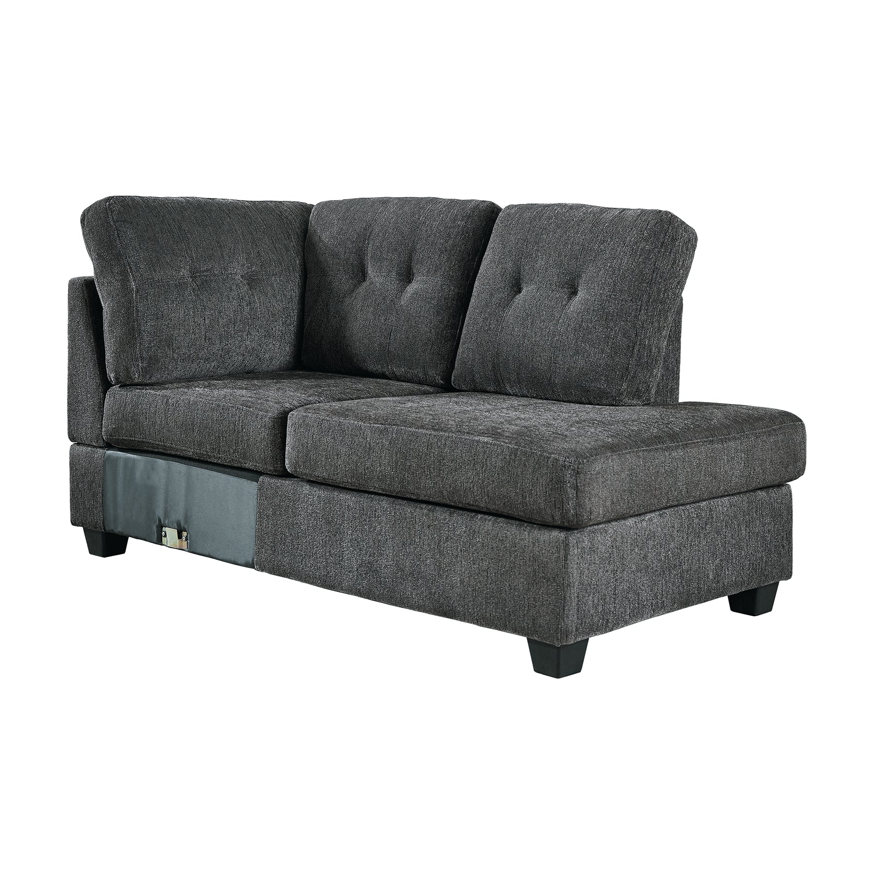 Kitler Smoke RAF Sectional - SET | 6170117 | 6170166 - Bien Home Furniture &amp; Electronics