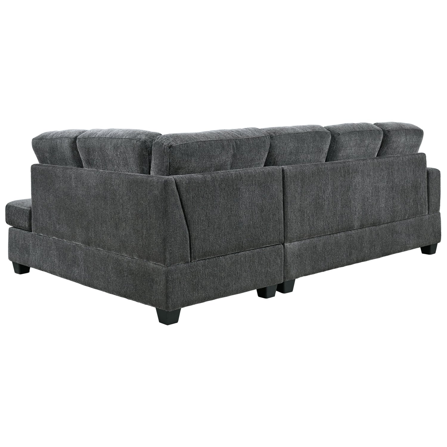 Kitler Smoke RAF Sectional - SET | 6170117 | 6170166 - Bien Home Furniture &amp; Electronics