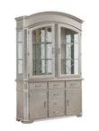 Klina Silver Champagne China Cabinet - SET | 2200-B | 2200-H - Bien Home Furniture & Electronics