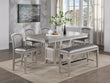 Klina Silver Champagne Counter Height Dining Set - SET | 2700T-4072 | 2700S-24(2) - Bien Home Furniture & Electronics