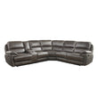 Knoxville Brown LAF Reclining Sectional - 9510*SC - Bien Home Furniture & Electronics