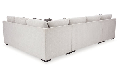 Koralynn Stone 3-Piece Sectional with Chaise - 54102S1 - Bien Home Furniture &amp; Electronics
