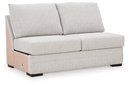 Koralynn Stone Armless Loveseat - 5410234 - Bien Home Furniture &amp; Electronics